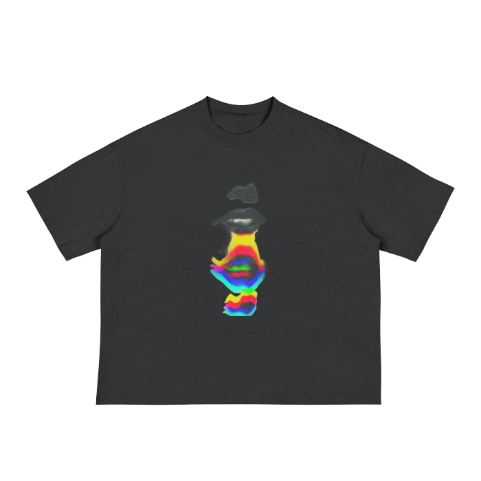 Boxy Tee "Calypso Lip"