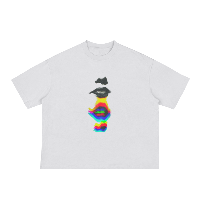 Boxy Tee "Calypso Lip"