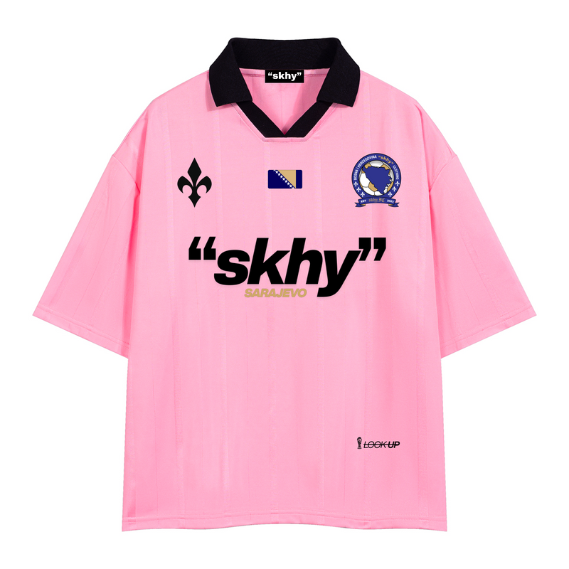 PINK BOSNIA WC JERSEY - BOSNIAN EDITION
