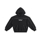 Stitched Boxy Fleece Hoodie